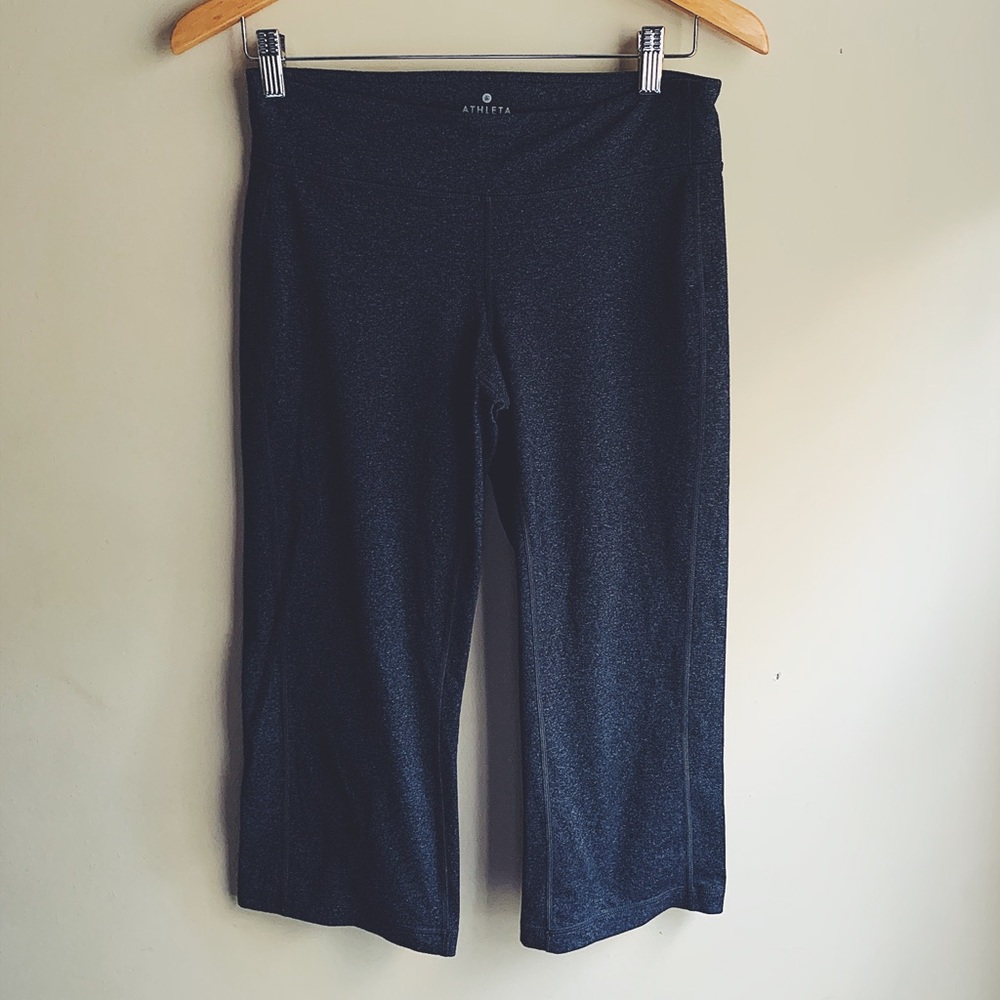 Athleta Gusset Coolmax Cropped Yoga Pants, Sz. S
